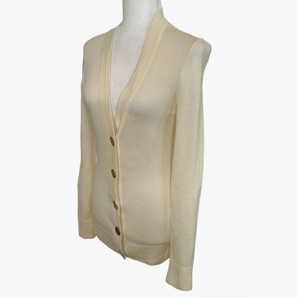 Tory Burch 100% Merino Wool Women’s Sweater/Cardigan - Size: XS - Picture 9 of 17